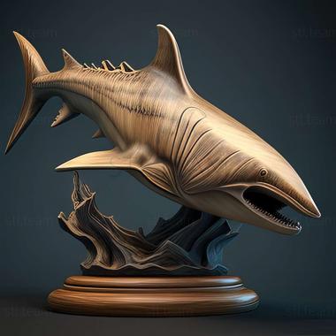 3D model Carcharhinus tilstoni (STL)